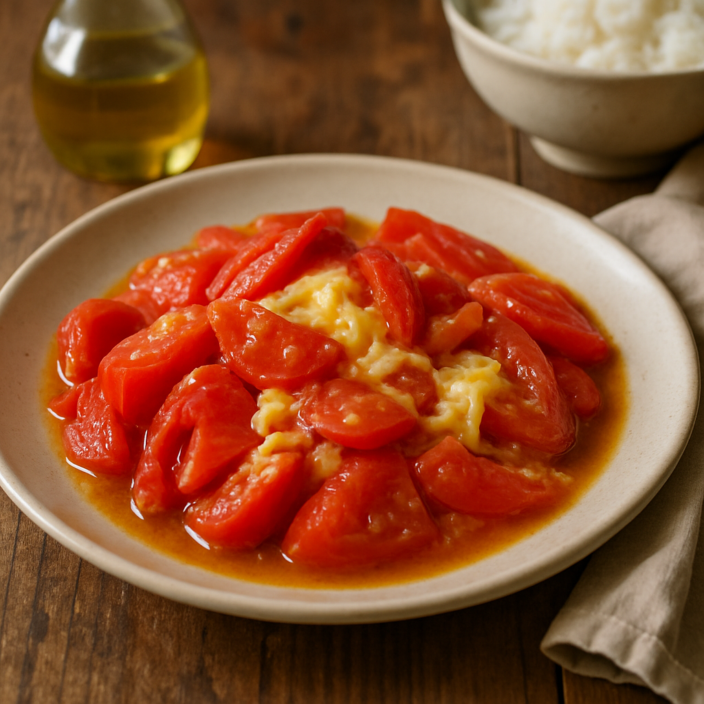 Tomato and Cheese Stir-Fry